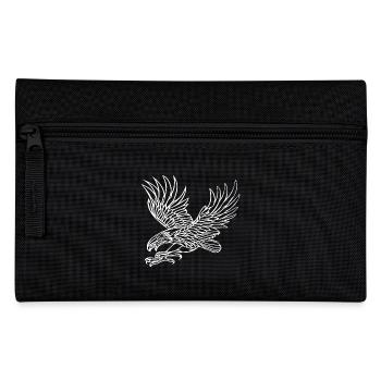 Eagle in grabbing flight for bird lovers and falconers - Pencil Case - black - Front