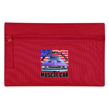 American Classic Muscle Car R6Z - Federtasche - Rot - Vorne
