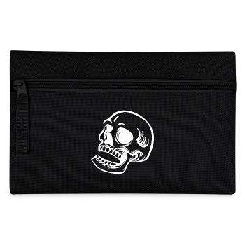 Crâne Halloween Crâne - Trousse - noir - Devant