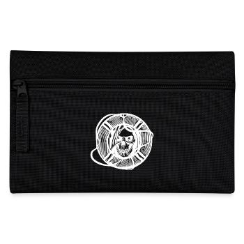 Bouée de sauvetage avec tête de maître - Trousse - noir - Devant