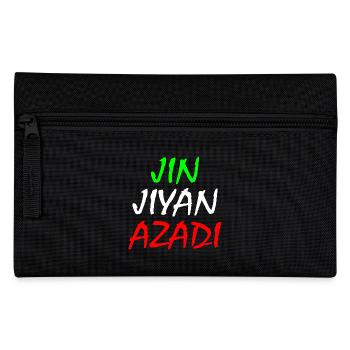 Women life freedom jin jiyan azadi - Trousse - noir - Devant