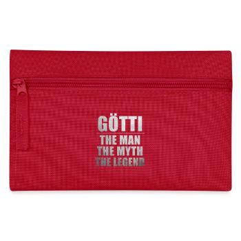 Götti the man the myth the legend - Pencil Case - red - Front