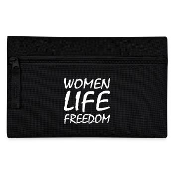 Women life freedom - Trousse - noir - Devant