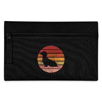 Dachshund Dachshund Friend Dachshund Love Dog Person - Pencil Case - black - Front