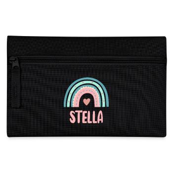 Stella Name Rainbow Baby - Pencil Case - black - Front