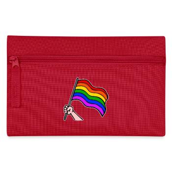 Lesbians Bisexual Lgbt Rainbow Flag Parade - Pencil Case - red - Front