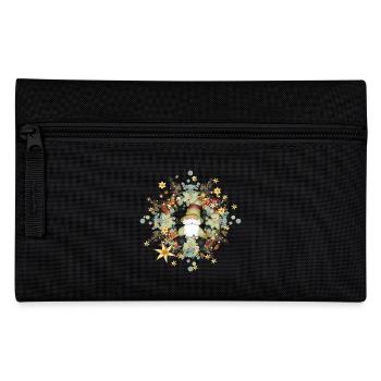 cute elf in the context of Christmas - Pencil Case - black - Front