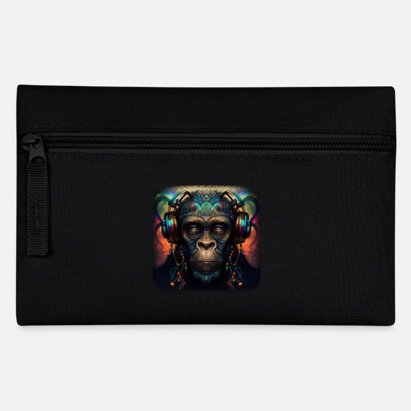 Cosmic DJ - Pencil Case - black