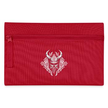 Viking helmet - Pencil Case - red - Front