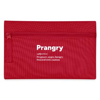 Pregnant Pregnancy Mother Family Statement - Pencil Case - red - Front