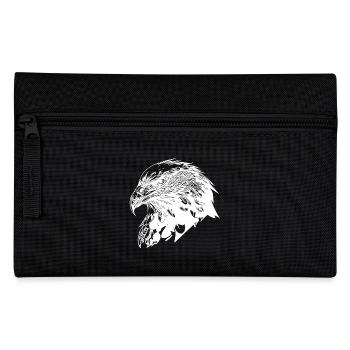 Aigle élégant dans un style de tatouage tribal vintage - Trousse - noir - Devant