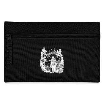 Passion forest, mountains and camping holidays - Pencil Case - black - Front