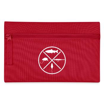Trout lures - Pencil Case - red - Front