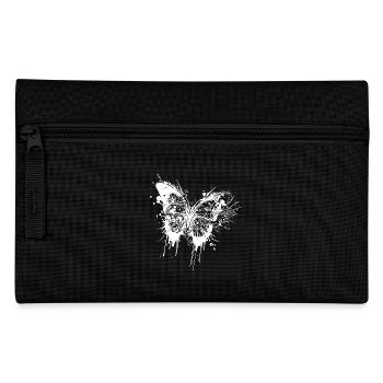 Tattoo Ink Splash Butterfly - Pencil Case - black - Front