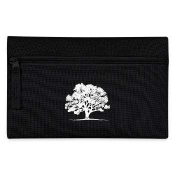 Schöner Baum auf dem Feld im Horizont - Federtasche - Schwarz - Vorne
