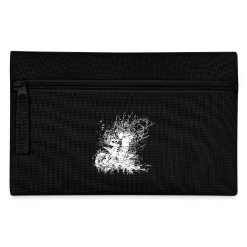 Bikerin Splash Style Geländefahrt - Federtasche - Schwarz - Vorne