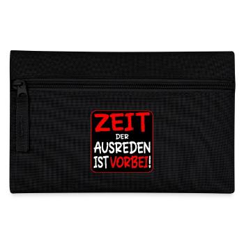 EIGENVERANTWORTUNG AUSREDEN - Federtasche - Schwarz - Vorne