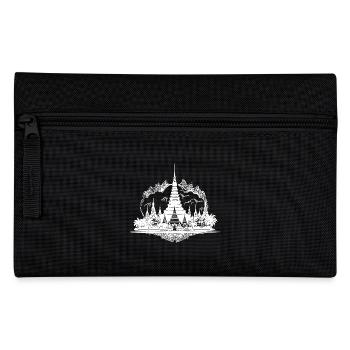 Rappel de style de tatouage de temple exotique de Thaïlande - Trousse - noir - Devant