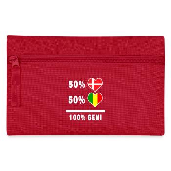 Mali et Danemark 100% drapeau de génie - Trousse - rouge - Devant