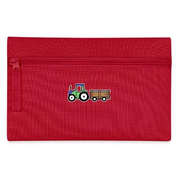 Tracteur agricole Véhicule à moteur Producteur biologique - Trousse - rouge - Devant