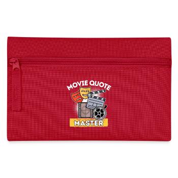 Movie Night TV Night Movies Statement Cinema Movies - Pencil Case - red - Front