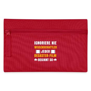 Kinoabend Theater Streaming Movies Statement Filme - Federtasche - Rot - Vorne