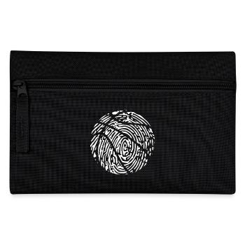 Passionné d’empreintes digitales des joueurs de basketball - - Trousse - noir - Devant