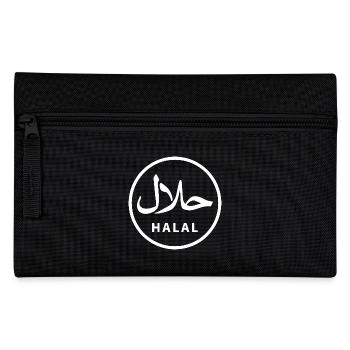 Halal - Pencil Case - black - Front