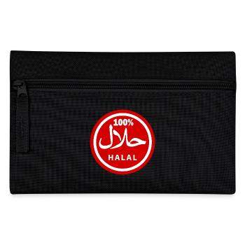 Halal حلال - Federtasche - Schwarz - Vorne