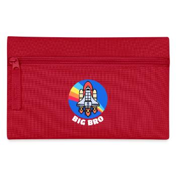 Frère Dire Grand Frère Frères et sœurs Cœur de frère - Trousse - rouge - Devant