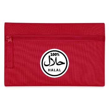Halal - Federtasche - Rot - Vorne
