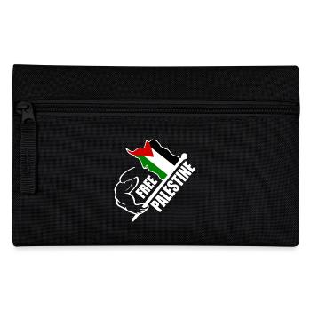 Free palestine - Pencil Case - black - Front