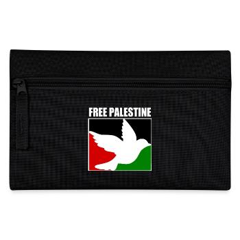 Free palestine - Trousse - noir - Devant