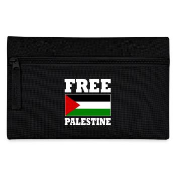 Free palestine - Pencil Case - black - Front