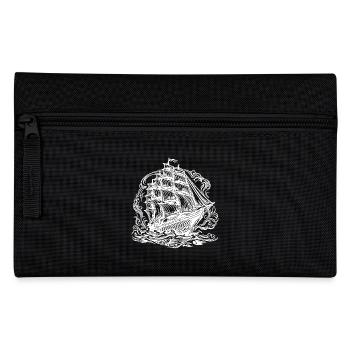 Vieux bateau de croisière Élégant voilier - Trousse - noir - Devant