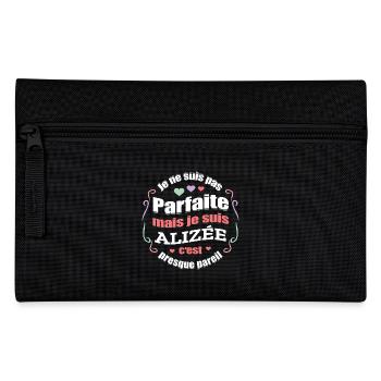 ALIZÉE PARFAITE - PRENOM ALIZÉE - Trousse - noir - Devant