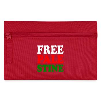 Free palestine - Pencil Case - red - Front
