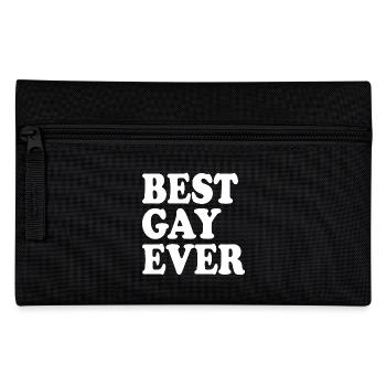 Best gay ever - Federtasche - Schwarz - Vorne