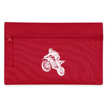 Machine de saut de route de terre de course de moto tout-terrain - Trousse - rouge - Devant