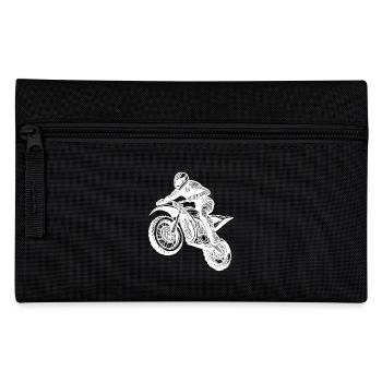 Machine de saut de route de terre de course de moto tout-terrain - Trousse - noir - Devant