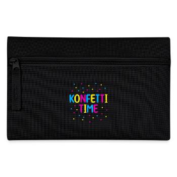 Konfetti time - Federtasche - Schwarz - Vorne