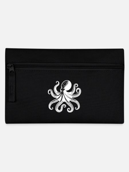 Grande pieuvre calmar à huit bras - Trousse - noir