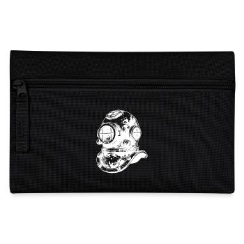 Diving Helmet Vintage Professional Diver Style - Pencil Case - black - Front
