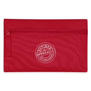 Officially Unlock Next Level in Retirement - Pencil Case - red - Front