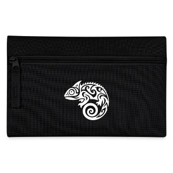 Pretty little chameleon tattoo - Pencil Case - black - Front