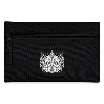 Classic Thailand temple - Pencil Case - black - Front