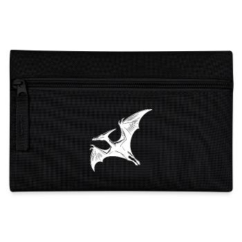 Flying Dino Pteranodon Pterosaur Dinosaur - Pencil Case - black - Front