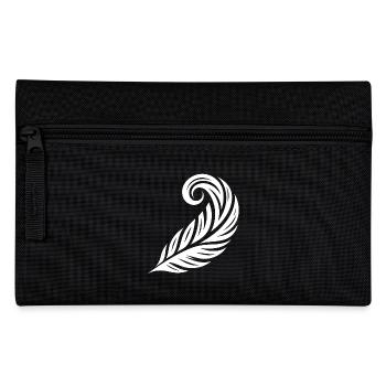 Curved Ink Pen - Pencil Case - black - Front