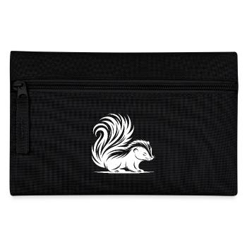 Cuddly Skunk Baby - Pencil Case - black - Front