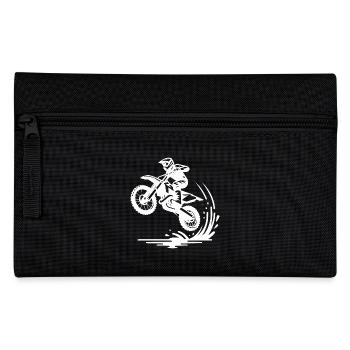 Motorsport Enduro Springende Maschine - Federtasche - Schwarz - Vorne